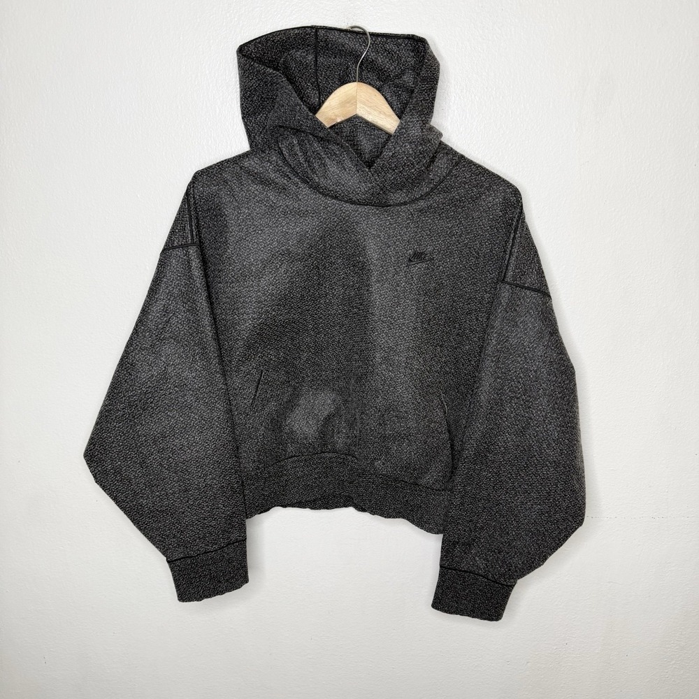 Nike Tech Pack ADV Therma Fit Gray Pullover Hoodie Athleisure Women's Small